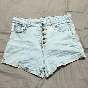 High waisted shorts
